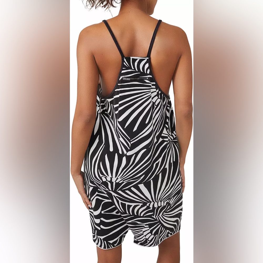NWT FP Movement Printed Hot Shot Romper in Zebra - Picture 6 of 12